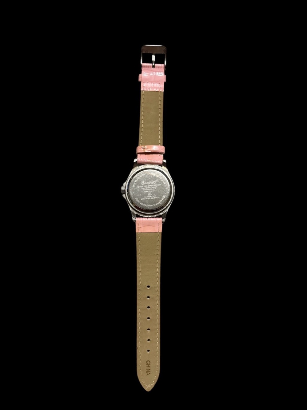 Pink Minnie Mouse Crystal Accent Ladies Watch - Picture 2 of 2